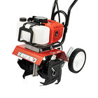 Tiller Cultivator Gas Powered 52cc 2 Stroke Garden Cultivator Lawn Gardening
