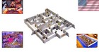 Eco-friendly Rogue Modular Dungeon Terrain - 4sqft Of Adventure Awaits 
