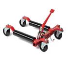 2x Wheel Dolly Jack 1500lbs Skates 12  Wheel Vehicle Positioning Jack Red