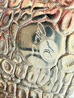 Arthur Court Aluminum Platter With Alligator Handles Oval Centerpiece Tray 20x8