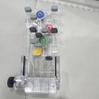 Clear Guitar Hero Style Strap W  Colored Buttons Yellow Green Red Blue