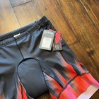 Zoot Ltd Tri Shorts Mens Large Xl Yo Yo Yo Geometric Red Padded Triathalon