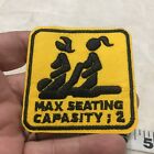 Sex Position Max Seating Capacity Funny Embroidered Iron On Patch New