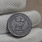 1811 Half Penny Token Overstruck English   Canadian Interest