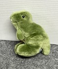 Dakin Green Dinosaur 6  Plush Stuffed Animal Vintage 1984