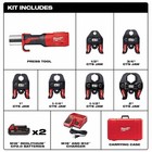 Milwaukee Tool 2922-22 M18 Force Logic Press Tool With One-key Kit With 1 2 In 
