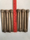 Wood Bobbins Spools Wooden Industrial Style  8  Wood Quills  Lot-10
