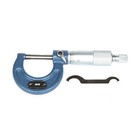 Hfs r  0-1  X 0 0001  Solid Metal Frame Outside Micrometer  plastic Case 