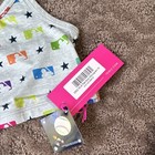 Terez Girls Mlb Logo Racerback Bralette Underwear Top Gray Multicolor M