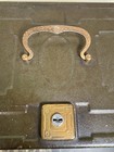 Antique Vintage Steel Bank Safe Safety Deposit Box Door And Lock