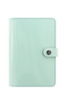 Filofax Original Organizer Personal Duck Egg Blue Patent Leather 026038