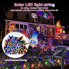 100-200 Led Solar String Lights Outdoor Garden Party Xmas Fairy Wedding Lamp Usa