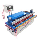 110v Woodworking Edge Bander Edge Banding Machine For Straight And Curved Edges