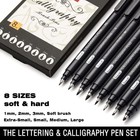 Calligraphy Pens hand Lettering Pens  Calligraphy Brush Pen Set For Beginners