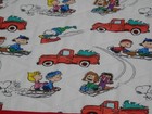 Handmade Quilted Christmas Table Runner  charlie Brown   19 3 4 l X 12 3 4 w