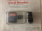 Verizon Sandisk 4gb Memory Card   Usb Mobilemate Card Reader-new-100  To Charity