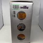 Breville Smart Waffle Pro 4-slice Waffle Maker Silver Bwm640xl