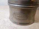 Antique Wolf Safety Lamp Co  Brass Miners Lamp W  Glass Made In Ny Usa   gc