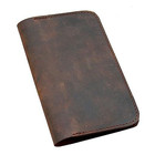 Leather Journal Cover For Field Notes Moleskine Pocket Cahier Crunch Brown