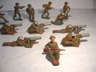 Vintage Barclay Manoil Ww1 Metal Soldiers Lot    