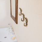 Alligator Wall Hook Solid Brass Towel Hook Bathroom Decor Gift For Men