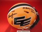 Warren Moon Signed Edmonton Eskimos Mini Helmet W 5x Grey Cup Champ Jsa Wb298743