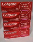 8 Colgate Optic White Stain Fighter Clean Mint Toothpaste 4 2 Oz Ea Sensitivity 