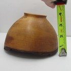 Hand   turned Natural Edge Wood Bowl     Rustic Artisan Vessel  7    Diameter  4    Tall