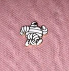 Vintage Michelin Man Bibendum Mascot Running Enamel Lapel Pin