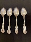 Gorham Chrysanthemum Sterling Silver Tablespoon With Monogram Set Of 4   
