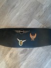 Vintage Motorcycle Kidney Belt Black Leather