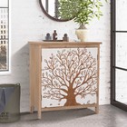 2 Doors Storage Cabinet Buffet Sideboard Decorative Cabinet Accent Cabinet