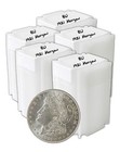 1921 Silver Morgan Dollar Bu Lot Of 100 S 1 Coins Constitutional Silver