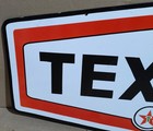 Texaco  Porcelain Enamel Heavy Metal Sign 36  Inches  Ss