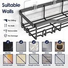7 Pack Shower Caddy Adhesive Shower Organizer For Bathroom Storage   Kitchen