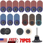 50pc 2  Coarse medium fine Roloc Scotch Pads Roll Lock Surface Sanding Disc