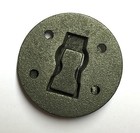 1 Grand Piano Leg Plate  Cast Iron  Holds Leg To Main Case  Piano Repair Part