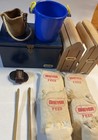 Breyer Horse Feed Bag Water Buckets Wood Saddle Holders Chest Shovel Fork Lot