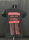 Women s Bon Jovi 2018 Rock   Roll Hall Of Fame Inductees Tour Shirt - Size Small