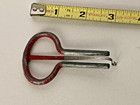 Vintage Juice Harp Jaw Harp Red Paint Old