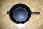 Vintage 11    Cast Iron Metal Skillet Griddle Frying Pan Antique Farmhouse Decor