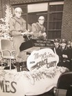 Tom Corbett Space Cadet 1950s Abc Tv Show Rocket Ship Parade Float Promo Photo