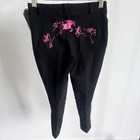 Tuffrider Pants Kids Girls 8 Black Breeches Riding Trousers Nwt