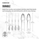 Seafood Set  Includes Stainless Steel Scoop With Forks And Nutcrackers