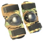 Elbow Pads Bijans Woodland Camo Usgi Us Army Military Small New 