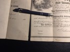 1000 00 6 Percent 1864 Confederate Bond Unsigned See Photos