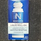 Nervive Nerve Care  Pain Relieving Roll On Liquid  Max Strength No-mess Topical 