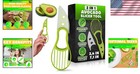 Avocado Slicer Tool 3 In 1 Fruit Cutter Peeler Pit Remover Kitchen Gadget