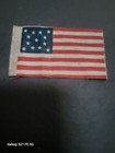Old Antique 13 Star Medallion Us Parade Folk Art  Early Flag Centennial 1876 