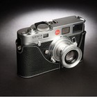 Vintage Genuine Real Leather Half Camera Case Bag Cover For Leica M5 M6 M4 M3 M2